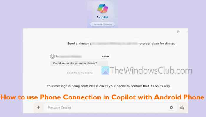 آموزش استفاده از قابلیت اتصال گوشی (Phone Connection) در کوپایلوت با گوشی‌های اندروید